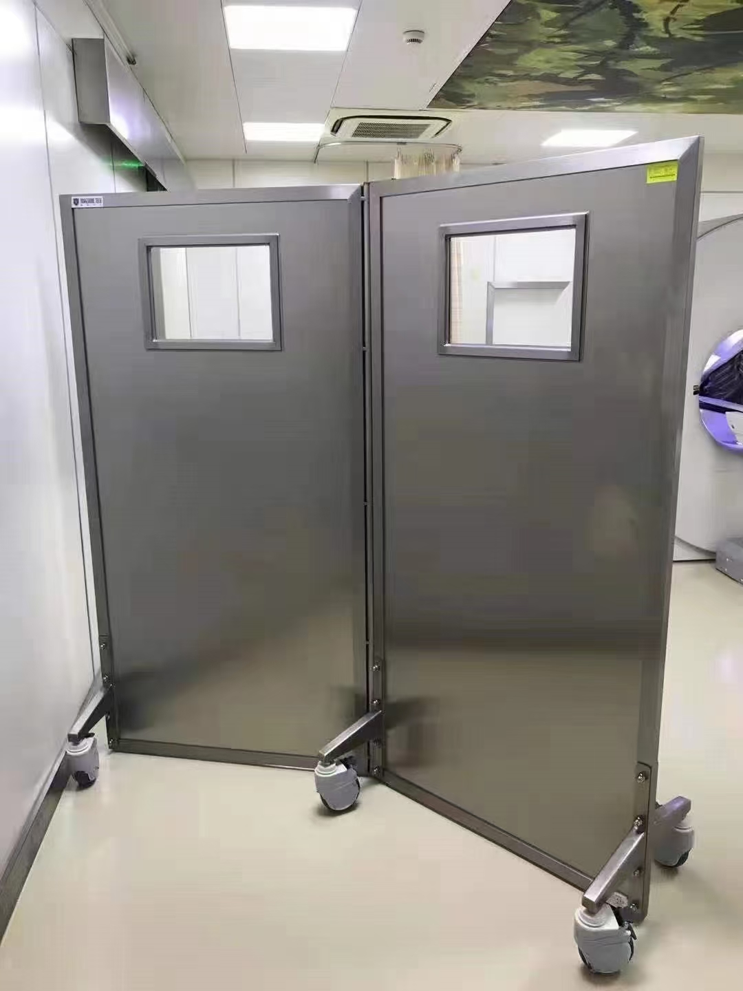 嘉峪关隔断双联铅屏风