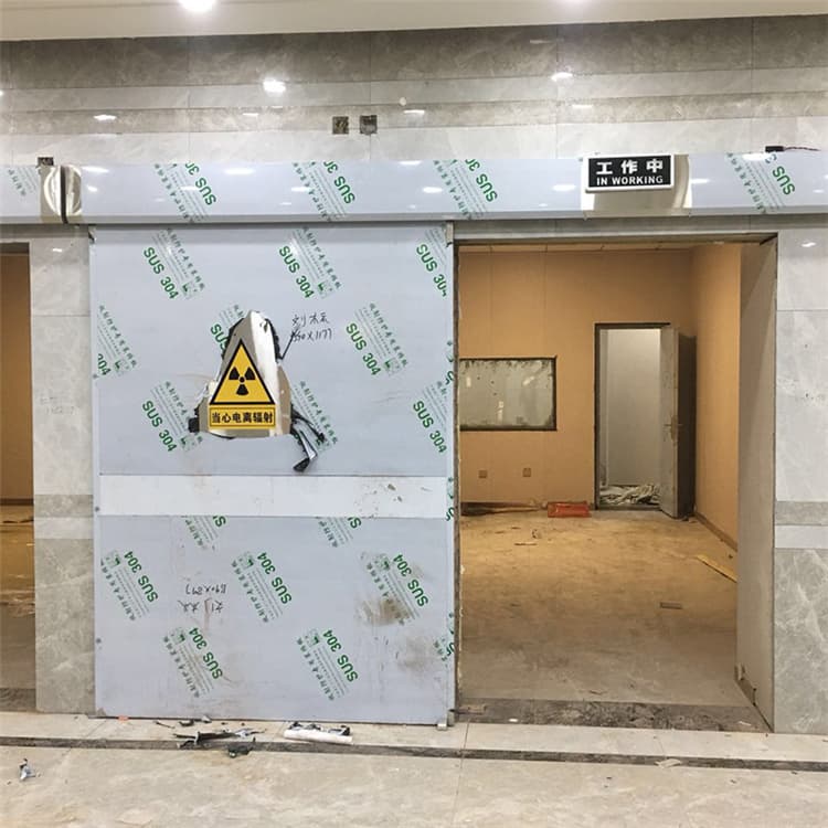 嘉峪关双扇电动防护铅门